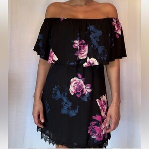 Charlotte Russe Off Shoulder Dress